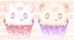  alternate_color animal_focus bright_pupils cupcake food heart hu-a39 no_humans pokemon pokemon_(creature) red_eyes red_nose shiny_pokemon swirlix tongue tongue_out wavy_mouth white_pupils 