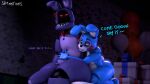 16:9 2023 3d_(artwork) angry animatronic anthro balloon big_butt big_penis black_nose blue_body blue_ears bow_tie buckteeth butt cross-popping_vein dialogue digital_media_(artwork) drawing duo embrace english_text five_nights_at_freddy&#039;s five_nights_at_freddy&#039;s_2 genitals gift green_eyes hug huge_penis hugging_from_behind inflatable inside kneeling lagomorph leporid long_ears machine male mammal multicolored_body penis pink_eyes purple_body purple_ears rabbit red_bow_tie robot scottgames scut_tail sfmmations short_tail tail teeth text thick_thighs toy_bonnie_(fnaf) two_tone_body white_body white_tail widescreen withered_bonnie_(fnaf) 