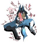  &lt;3 2023 ambiguous_gender blush bodily_fluids chest_spike cum cum_on_hand cum_on_tail duo ejaculation erection eyes_closed feral floating generation_1_pokemon generation_4_pokemon genital_fluids knot legendary_pokemon long_tail lucario male masturbation mew_(pokemon) nintendo onomatopoeia pink_body pokemon pokemon_(species) ptkd sound_effects spikes spikes_(anatomy) tail text touching_crotch 