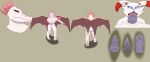  absurd_res ails anthro bowing dragon false_dragon feet fellatio hi_res male model_sheet oral parasite paws penile sex smile smiling_at_viewer solo spread_wings tentacles wings 