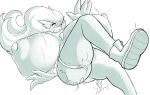  absurd_res anthro big_breasts big_butt breasts butt clothing falling female footwear gardevoir generation_3_pokemon hair hi_res huge_breasts humanoid hyper hyper_breasts long_hair nintendo pokemon pokemon_(species) shoes solo syndie wardrobe_malfunction wide_hips 