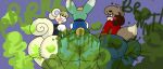  animal_crossing anthro brappycatty butt fart group lagomorph leporid male male/male mammal marshal_(animal_crossing) nintendo rabbit sasha_(animal_crossing) trio 