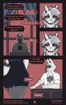  absurd_res anthro canid canine canis comic death_(puss_in_boots) duo female helluva_boss hi_res loona_(helluva_boss) male mammal salvador_zabrali wolf 