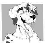  &lt;3 &lt;3_eyes 2021 ahegao anthro bodily_fluids canid canine canis dalmatian domestic_dog drooling fan_character fangs female fur half-closed_eyes headshot_portrait hi_res looking_pleasured mammal marcushunter narrowed_eyes open_mouth orgasm_face portrait saliva saliva_on_tongue saliva_string signature solo spots spotted_body spotted_fur teeth tongue tongue_out 