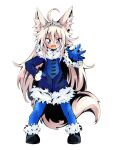  animal_humanoid canid canid_humanoid canine canine_humanoid clothed clothing female gloves handwear hi_res hitonounti humanoid mammal mammal_humanoid solo wolf_humanoid 