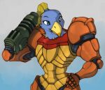  avian bird chozo female hi_res marsminer metroid nintendo samus_aran solo varia_suit 