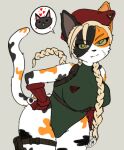  animal_humanoid anthro barette big_breasts braided_hair breasts calico_(calico) calico_cat calico_cat_humanoid calico_pattern cammy_(street_fighter) capcom cat_humanoid clothing domestic_cat felid felid_humanoid feline feline_humanoid felis female green_eyes hair humanoid leg_markings leotard low_res mammal mammal_humanoid markings military solo street_fighter tail tail_markings thick_thighs thigh_markings videogame_character 