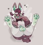  anthro bodily_fluids cum cum_in_ass cum_inside cum_on_self genital_fluids hyena leaking_cum legs_up male mammal markings pjpaws polaroid(pjpaws) smile smug solo spots spotted_markings spread_legs spreading striped_hyena striped_markings stripes tongue tongue_out 