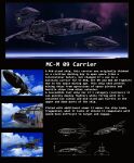  3d battlecruiser_(eve_online) blue_sky carrier cloud cloudy_sky commentary concept_art day destroyer_(eve_online) elquijote english_text eve_online fleet flying glowing hangar highres military military_vehicle multiple_views nebula night night_sky no_humans original outdoors planet realistic reference_sheet science_fiction sky space spacecraft starfighter thrusters vehicle_focus 