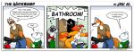 anthro arctic_fox breasts butt canid canine canis clothing doc_nickel duo female fox fur hair hat headgear headwear holding_object jinx_(the_whiteboard) male male/female mammal nipples nude orange_body orange_fur red_fox sandy_(the_whiteboard) smile swampy_(the_whiteboard) tail text the_whiteboard url webcomic webcomic_character 