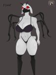  alphanoob amputee anthro arachnid arthropod big_breasts breasts cybernetics cyborg disability female floor_(marvel) fur guardians_of_the_galaxy hi_res hybrid lagomorph leporid machine mammal marvel rabbit red_eyes rocket_raccoon solo spider tail tail_tuft text tuft white_body white_fur 