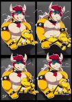  absurd_res anal anthro blush bowser chubby_male collar comic dominant dominant_male dragon duo english_text hi_res koopa koopa_troopa male male/male male_penetrating mario_bros musclegut musk nintendo nipples penetration reptile scalie sex size_difference sound_effects submissive submissive_male suchaeliot text turtle 