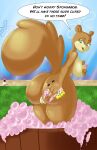  absurd_res anthro arekage bathing butt duo female helpless hi_res macro male male/female mammal nickelodeon rodent sandy_cheeks sciurid scrubbing spongebob_squarepants spongebob_squarepants_(character) suds tail tree_squirrel 
