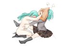  bang_dream! highres hikawa_hina hikawa_sayo incest nichiju_(you) nude school_uniform siblings socks twincest twins yuri 