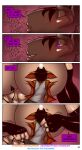  aamon_(james_howard) anthro bat big_breasts breast_play breast_suck breasts comic demon dialogue duo gynomorph hi_res huge_breasts intersex intersex/male james_howard male mammal nipple_fetish nipple_play onlyfans patreon size_difference subscribestar sucking tina&#039;s_mom_(james_howard) 