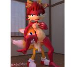  anthro archie_comics barefoot big_penis blender_(software) blue_eyes breast_grab breasts canid canine duo feet female fiona_fox fox genitals hand_on_breast hi_res larger_female male male/female mammal miles_prower penetration penis reducktoe sega size_difference smaller_male sonic_the_hedgehog_(archie) sonic_the_hedgehog_(comics) sonic_the_hedgehog_(series) vaginal vaginal_penetration 