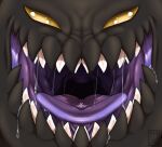  2023 abyss_(big-bang-baneko) anthro black_body bodily_fluids colored digital_drawing_(artwork) digital_media_(artwork) dragon dripping hi_res huniiheart_(artist) male mouth_shot open_mouth purple_mouth purple_tongue saliva saliva_drip saliva_on_tongue saliva_string shaded signature solo stomach_mouth tongue yellow_eyes 