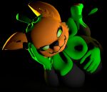  3d_(artwork) anthro big_breasts big_butt big_eyes breasts butt digital_media_(artwork) domestic_cat felid feline felis female food fruit hi_res looking_at_viewer mammal plant pumkat pumpkin solo source_filmmaker teezofm thick_thighs 