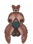  animal_genitalia balls bear big_balls big_breasts big_penis breasts genitals gynomorph hi_res intersex mammal masturbation mommy_kink naughty_ram nipples nsfw penile penis penis_milking sex sex_toy sheath solo thick_thighs wide_hips 