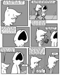  ambiguous_gender bodily_fluids book border bottomless breath_cloud clothed clothing comic daniel_toke dialogue duo english_text eyes_closed female_(lore) greyscale hi_res holding_book holding_object hoodie hoodie_only human human_only iconography inner_monologue looking_away male mammal mivliano_10-c monochrome motion_lines narrowed_eyes not_furry obscured_face shane_frost sidewalk smile speech_bubble surprise sweat sweatdrop tears text topwear topwear_only walking white_border 