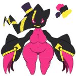  anthro female mega_banette mega_evolution narrikatti nintendo nite_(banette) pokemon pokemon_(species) solo 