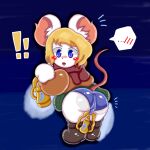  absurd_res aramatchan ashley_graham_(resident_evil) butt capcom female hi_res mammal mouse moushley murid murine resident_evil rodent 