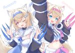  absurdres fuwawa_abyssgard highres hololive hololive_english karupa_(karupapon) mococo_abyssgard tagme 