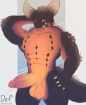  absurd_res amber_sclera anthro balls big_penis capcom claws dragon elder_dragon fingers genitals gynomorph hi_res horn humanoid_genitalia humanoid_penis intersex male monster_hunter multicolored_body multicolored_scales muscular muscular_anthro muscular_male nergigante nsfw_def nude orange_body orange_scales penis red_body red_scales scales scalie solo spikes teeth yellow_body yellow_eyes yellow_scales 