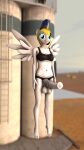  absurd_res anthro flying friendship_is_magic genitals gynomorph hasbro hi_res humanoid intersex mlpisthebestshow36 my_little_pony penis royal_guard_(mlp) solo 