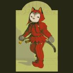  2023 anthro clothed clothing domestic_cat felid feline felis jester male mammal qs75834_(artist) solo 