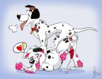  &lt;3 101_dalmatians air_puff anal anal_penetration animal_genitalia animal_penis anthro anthro_on_feral anthro_penetrated anus balls bestiality black_nose black_spots blush blush_lines bodily_fluids button_ears canid canine canine_genitalia canine_penis canis collar collar_only collar_tag cum cum_on_ground cum_while_penetrated dalmatian disney doggystyle domestic_dog duo feral feral_penetrating feral_penetrating_anthro floppy_ears footprint from_behind_position fur genital_fluids genitals intraspecies intraspecies_bestiality knot male male/male male_penetrated male_penetrating male_penetrating_male mammal markings nude pawpads pawprint pawprint_marking penetration penis pink_inner_ear pink_pawpads pink_tongue pongo pup1k red_collar red_penis sex speech_bubble spots spotted_body spotted_fur tongue tongue_out toony whisker_markings white_body white_fur wintersnowolf 