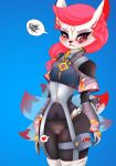  5_tails accessory annoyed anthro ashley_cherringham_(artist) blush camel_toe canid canine clothed clothing epic_games female fortnite fox frown fully_clothed fur half_body hi_res kimiko_(fortnite) mammal multi_tail simple_background solo standing tail thought_bubble upset white_body white_fur 