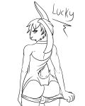  anthro bombayeen_(artist) butt clothed clothing curvy_figure curvy_male girly hi_res lagomorph leporid male mammal panties panties_down partially_clothed rabbit solo underwear underwear_down wide_hips 