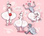  &lt;3 anthro balls big_butt bodily_fluids breath bubble_butt bulge butt canid canine canis clothing curvy_anthro curvy_male domestic_dog duo english_text eyewear faceless_character faceless_male from_behind_position from_front_position fur genitals glasses hi_res huge_butt huge_hips huge_thighs human jay_ward_productions looking_at_another looking_back looking_down looking_pleasured looking_up lotolotl male male/male mammal mr._peabody mr._peabody_and_sherman multiple_poses nude on_lap panting penis pinup pose rear_view saliva saliva_on_butt saliva_string sex sitting_on_lap slam slurping smile text thick_thighs thong underwear white_body white_fur 