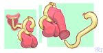  animal_genitalia anthro bodily_fluids chastity_device dripping equid equine equine_genitalia genital_fluids genitals hi_res internal joeguy male mammal penetration precum precum_drip precum_string prostate simple_background solo urethral urethral_penetration 