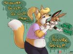  anthro canid canine female fox lagomorph leporid mammal rabbit scott_calico vore 