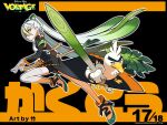  fighting_miku_(project_voltage) hatsune_miku official_art pokemon project_voltage sirfetch&#039;d 