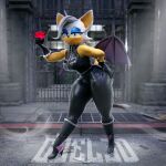  3d_(artwork) absurd_res bat coel3d digital_media_(artwork) female hi_res mammal rouge_the_bat sega solo sonic_the_hedgehog_(series) 