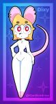  absurd_res anthro cordicedraw dixy_(cordicedraw) female hand_on_hip hi_res mammal mouse murid murine red_eyes rodent tail thick_thighs 