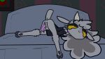 animated anthro anus ass_up bovid breast_squish breasts butt caprine clitoral_hood clitoris clothed clothing crop_top dildo dildo_in_pussy dildo_insertion ditz_(toxis) ear_flick eye_roll female freckles fur furniture genitals goat grey_body grey_fur hair half_clothed hi_res holding_object hooves horn humanoid looking_pleasured mammal masturbation narrowed_eyes night no_underwear painting patreon penetration pupils pussy sex_toy sex_toy_in_pussy sex_toy_insertion shirt short_height slim small_waist smile sofa solo squish topwear toxis vaginal vaginal_penetration yellow_sclera 