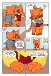  absurd_res coffee_shop comic crushpepper fur hi_res orange_body orange_fur pepper_(crushpepper) pimento_(crushpepper) red_eyes tagme 