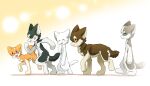  a-chan all_fours ayaka blush brown_body brown_fur canid canine canis countershading domestic_dog fangs female_(lore) feral fur fuuga grey_body grey_fur group hi_res husky hybrid kishu_inu kyappy lineup looking_at_another looking_back male_(lore) mammal mashiro nordic_sled_dog orange_body orange_fur paws quadruped running scar semi-anthro shiba_inu shibeta simple_background smile spitz standing tail teeth white_body white_fur wolfdog 