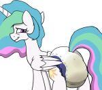  animated bodily_fluids butt clothed clothing cutie_mark diaper diaper_butt diaper_fetish diaper_use equid equine feathers feces female feral friendship_is_magic full_diaper fur genital_fluids hair hasbro hi_res horn horse looking_back looking_pleasured loop mammal mane messy_diaper my_little_pony peeing pony pooping poopy_diaper presenting presenting_hindquarters princess princess_celestia_(mlp) royalty shaking_butt short_playtime skitterpone smile smirk soiled_diaper soiling soiling_diaper solo tail third-party_edit urine used_diaper wearing_diaper wet_diaper wetting white_body white_feathers white_fur white_wings winged_unicorn wings 
