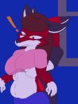  absurd_res anthro belly black_ears black_nose blush bodily_fluids breasts brown_eyes brown_hair canid canine clothed clothing duo embrace female flamberry flamberry_(artist) fox fur hair hi_res holidays hug incest_(lore) long_hair male male/female mammal mother mother&#039;s_day mother_and_child mother_and_son navel parent parent_and_child red_body red_fox red_fur red_hair rose_(flamberry) simple_background slightly_chubby son suggestive surprised_expression sweat undressing undressing_another white_body white_fur window 