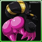  anus banette big_butt butt doll female generation_3_pokemon genitals marionette mega_evolution narrikatti nintendo nite_(banette) pokemon pokemon_(species) puppet pussy solo 