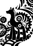  2014 black_and_white charles_gears clockwork cogwheel cutie_mark digital_drawing_(artwork) digital_media_(artwork) earth_pony equid equine feral gear gears hair hasbro hi_res hooves horse male mammal mane monochrome my_little_pony pony prick_ears quadruped restricted_palette scp_foundation short_hair short_tail silhouette simple_background solo standing sunnyclockwork tail unguligrade white_background 