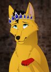  canid canine crown female fox fox_spirit headgear hi_res kira_redpaw mammal royalty tiara uncomfortable 