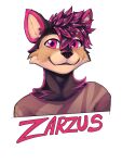  absurd_res badge bastionshadowpaw canid canine fox furry hi_res mammal patron reward zarzus 