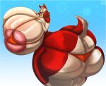  anthro balto_(film) big_breasts big_butt bikini breasts butt canid canine canis clothing domestic_dog female hi_res huge_breasts huge_butt jenna_(balto) mammal solo swimwear universal_studios xtrent968 