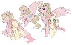  2019 brother brother_and_sister dokudrinker duo equid equine fan_character female feral fluttershy_(mlp) friendship_is_magic hasbro male mammal my_little_pony pegasus sibling sister wings 